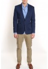 Stretch Cotton Blazer